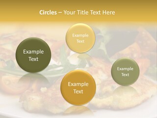 Vegetarian Food Yellow Breakfast PowerPoint Template