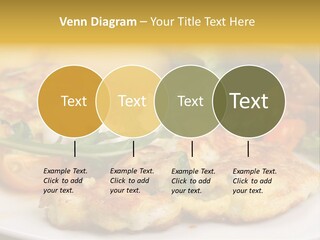 Vegetarian Food Yellow Breakfast PowerPoint Template