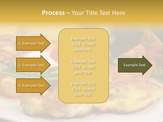 Vegetarian Food Yellow Breakfast PowerPoint Template