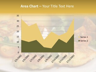 Vegetarian Food Yellow Breakfast PowerPoint Template