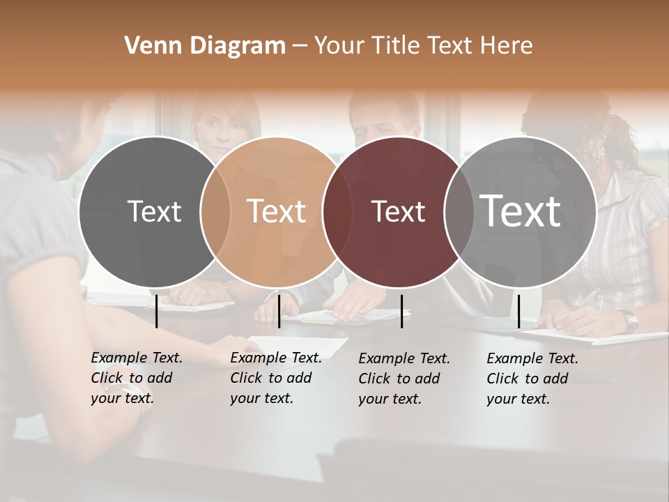 Woman Paper Application PowerPoint Template