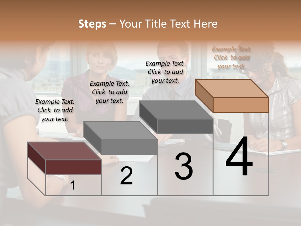 Woman Paper Application PowerPoint Template