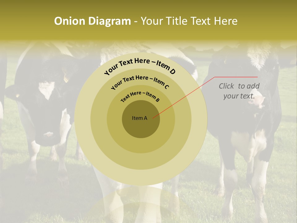 Herd Landscape Waltshire PowerPoint Template