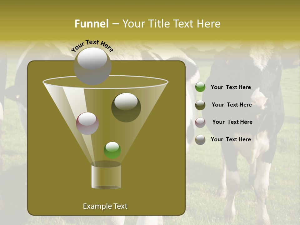 Herd Landscape Waltshire PowerPoint Template