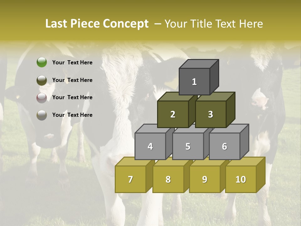 Herd Landscape Waltshire PowerPoint Template