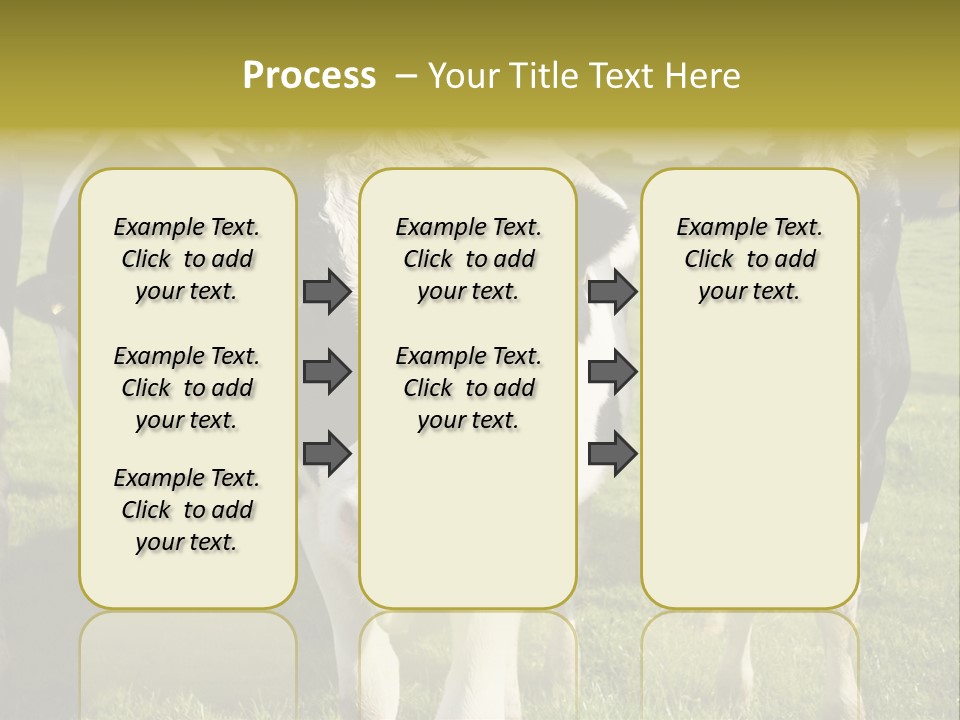 Herd Landscape Waltshire PowerPoint Template