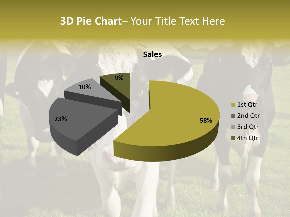 Herd Landscape Waltshire PowerPoint Template