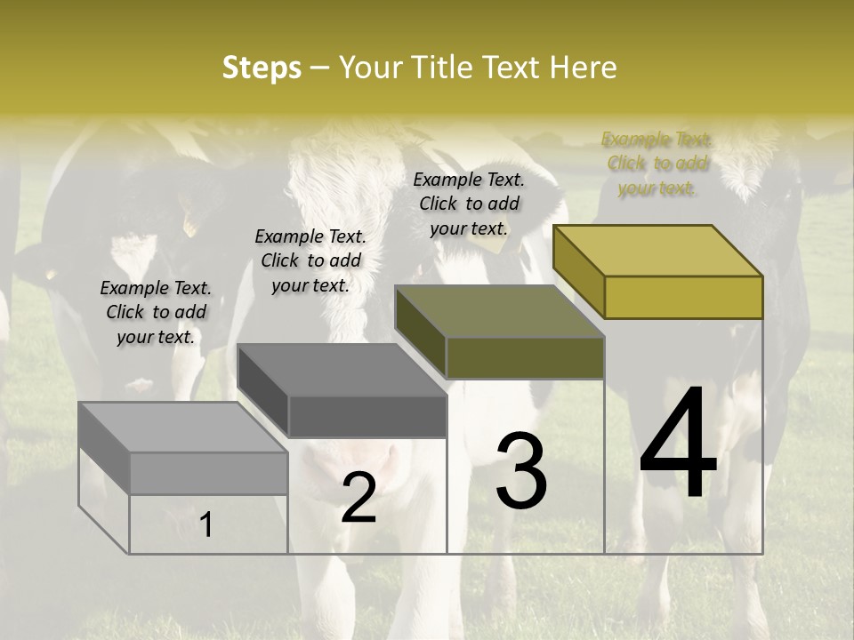 Herd Landscape Waltshire PowerPoint Template