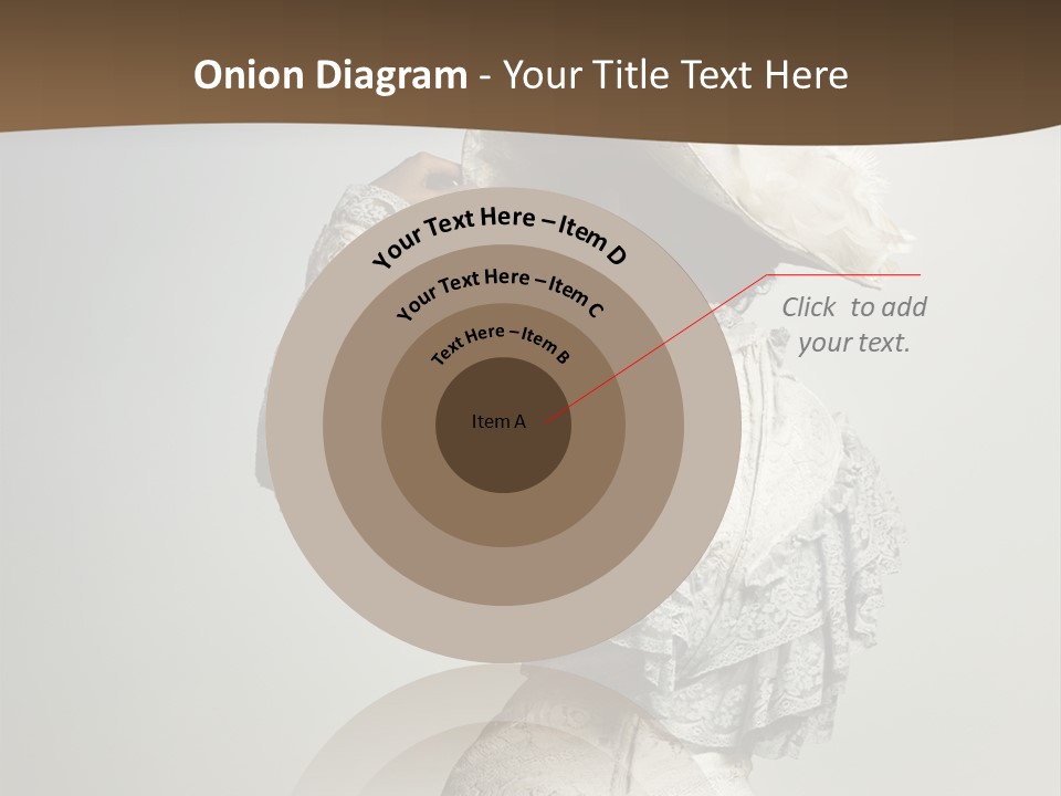 Young Frock Back PowerPoint Template