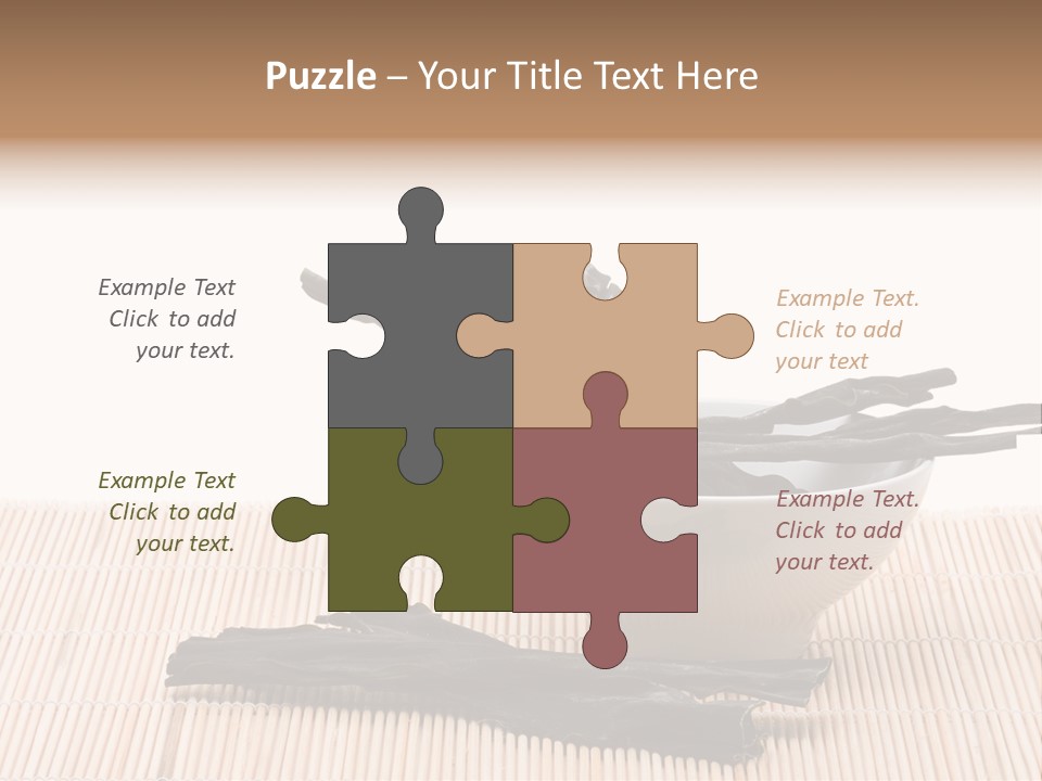 Eat Food Bowl PowerPoint Template