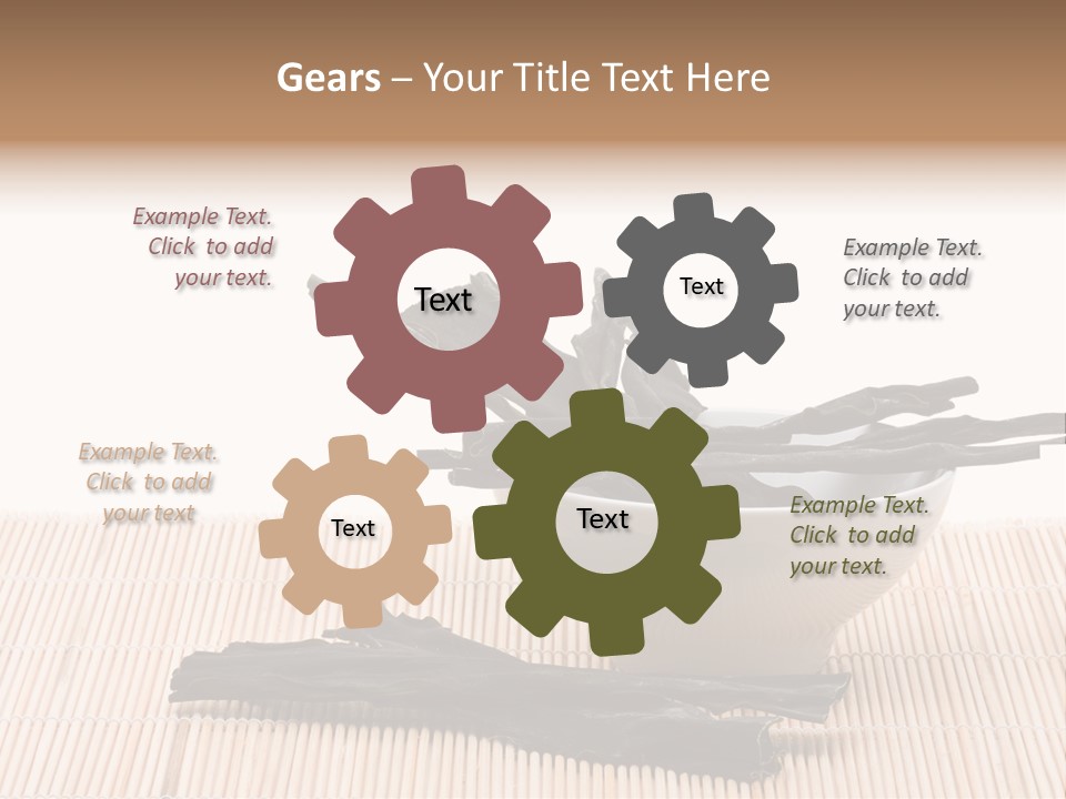 Eat Food Bowl PowerPoint Template