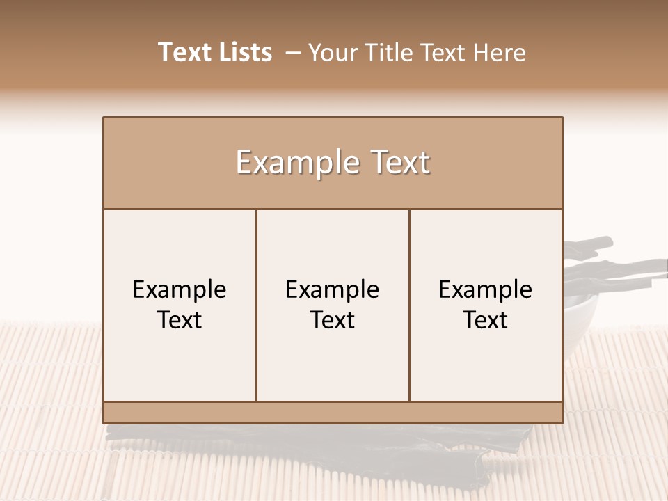 Eat Food Bowl PowerPoint Template