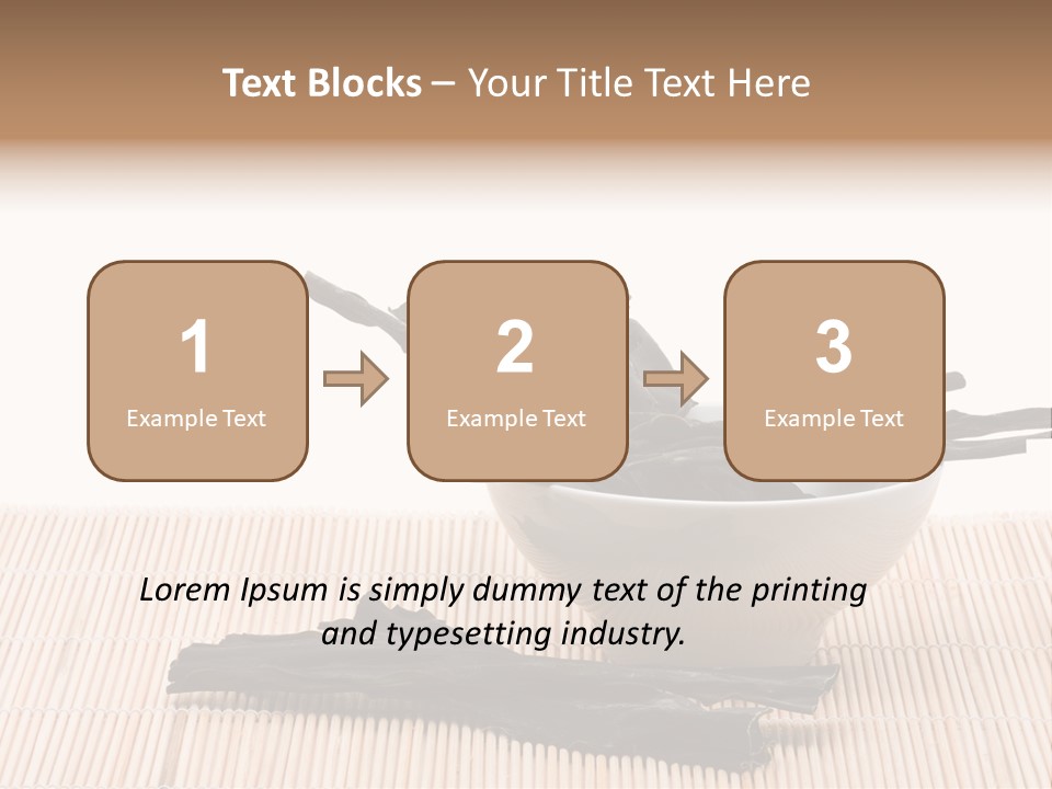 Eat Food Bowl PowerPoint Template