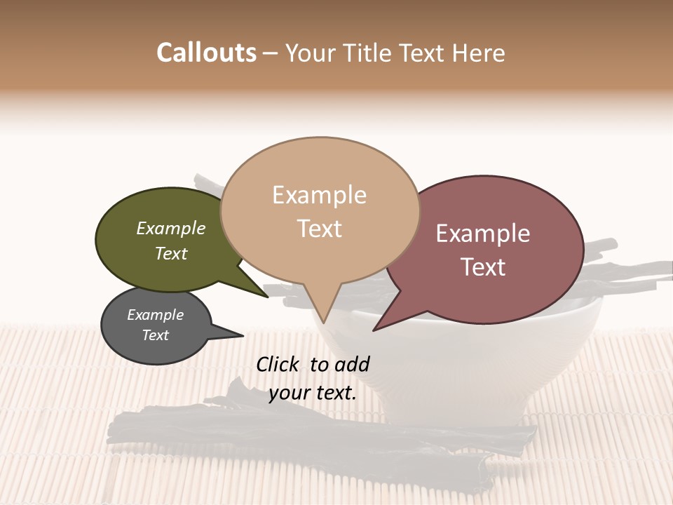 Eat Food Bowl PowerPoint Template