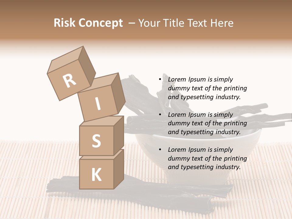 Eat Food Bowl PowerPoint Template