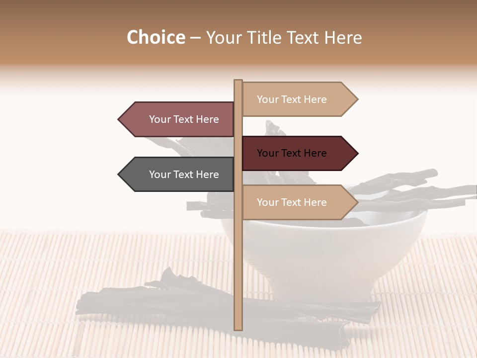 Eat Food Bowl PowerPoint Template