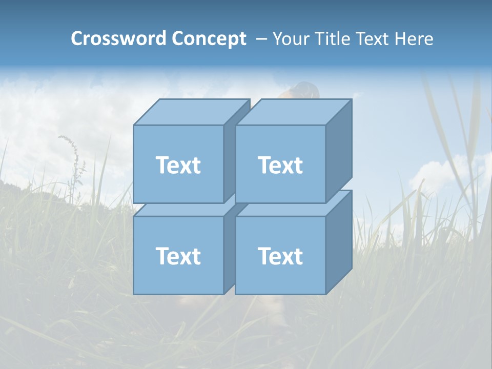 Lying View Field PowerPoint Template