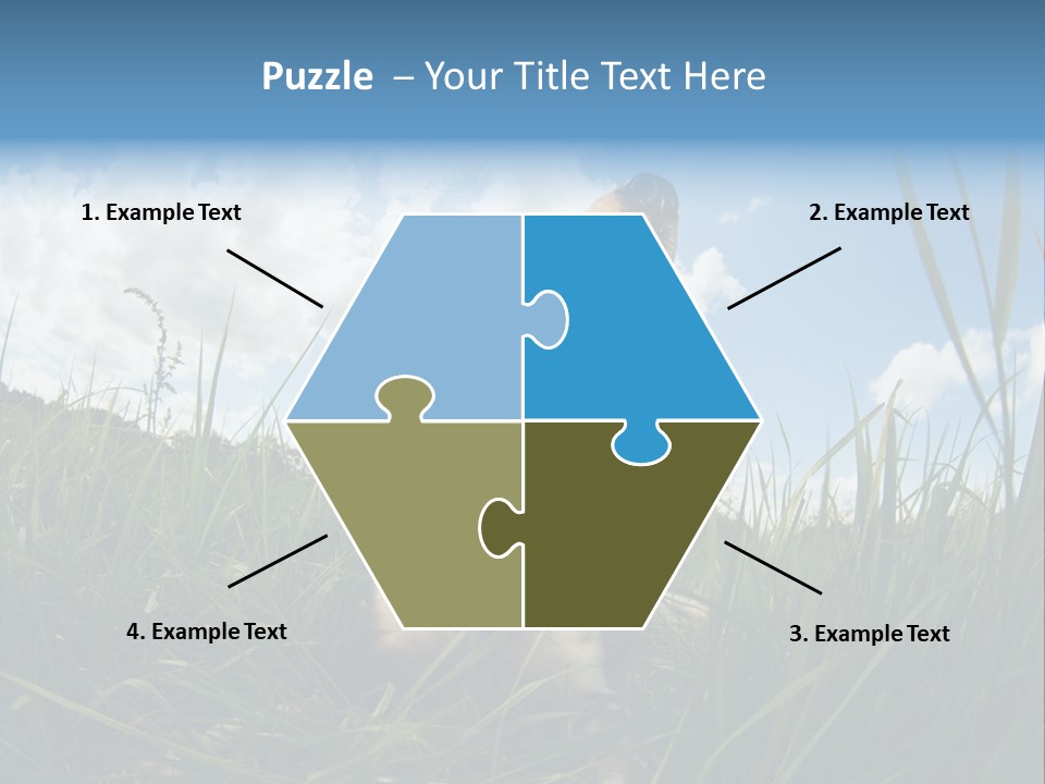 Lying View Field PowerPoint Template