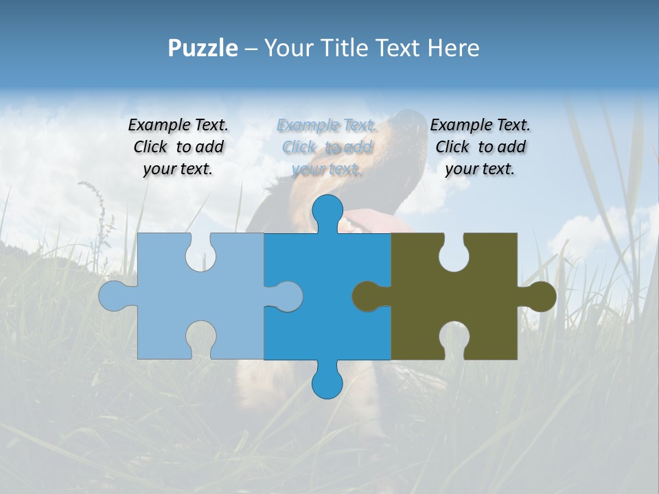 Lying View Field PowerPoint Template