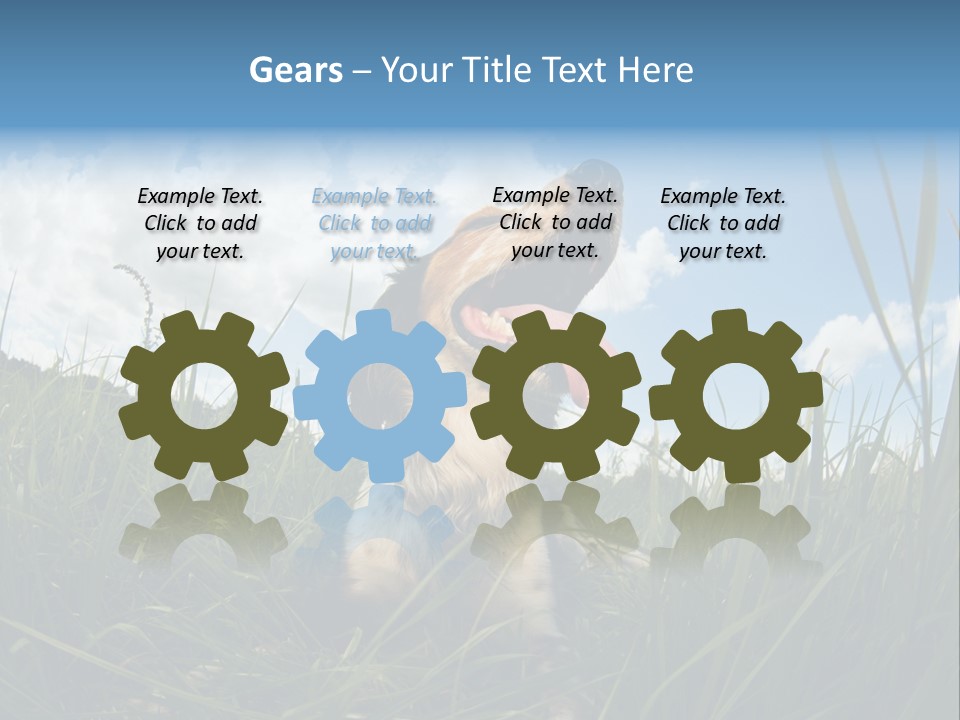 Lying View Field PowerPoint Template