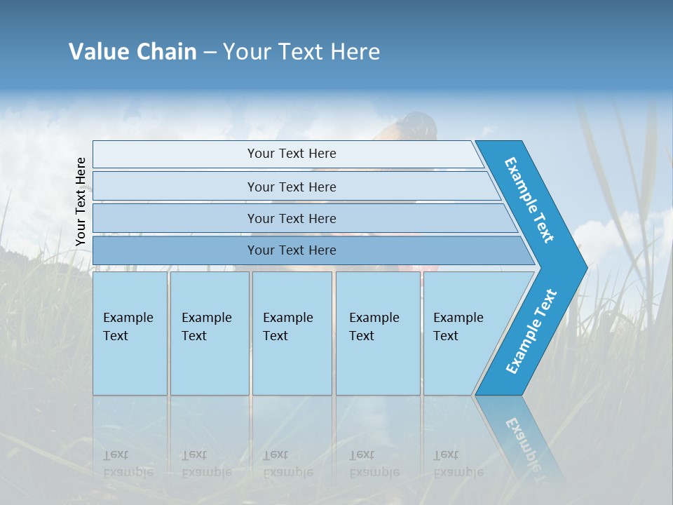 Lying View Field PowerPoint Template