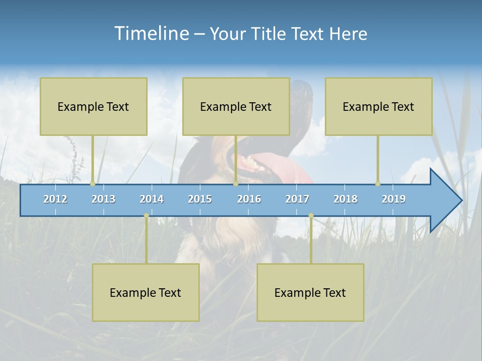 Lying View Field PowerPoint Template
