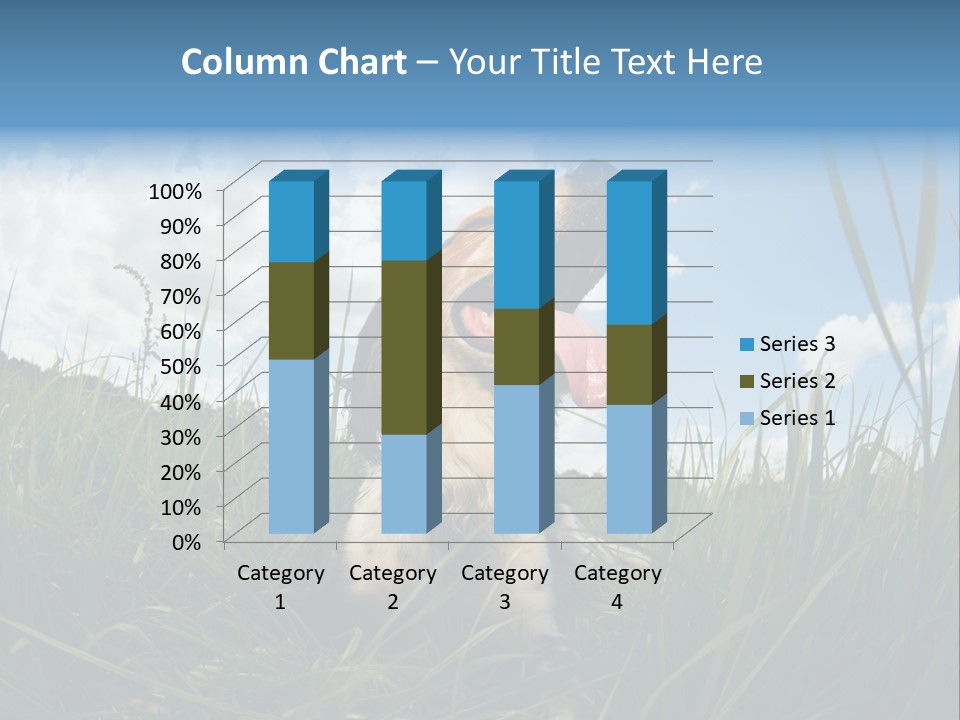Lying View Field PowerPoint Template