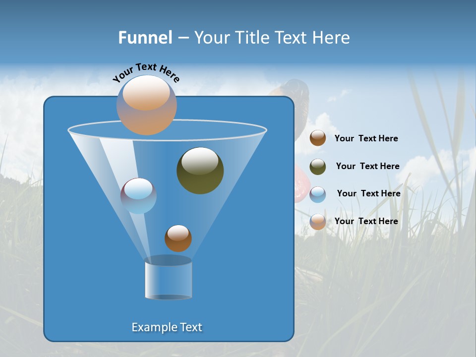 Lying View Field PowerPoint Template