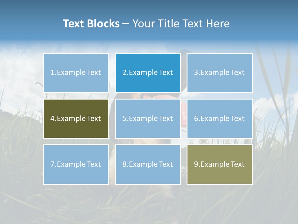 Lying View Field PowerPoint Template