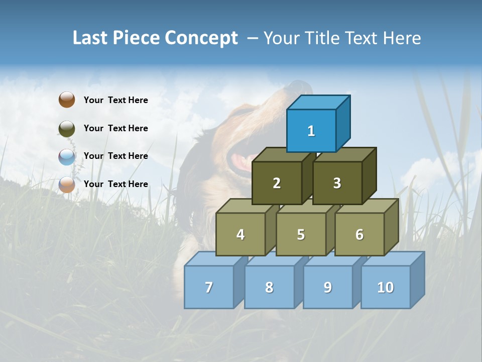 Lying View Field PowerPoint Template