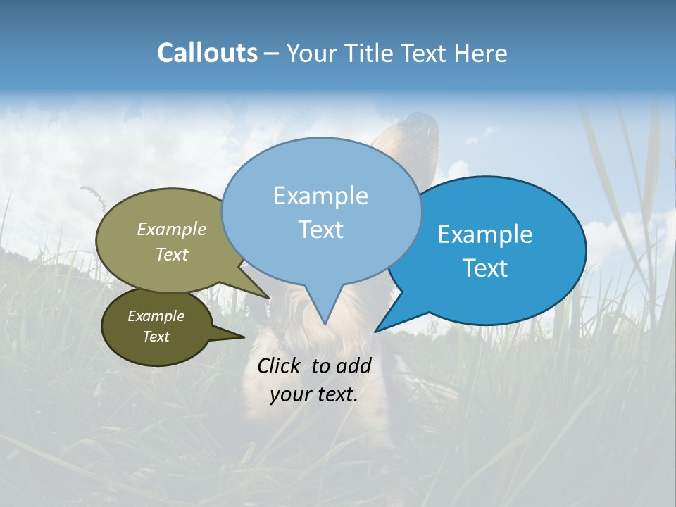 Lying View Field PowerPoint Template