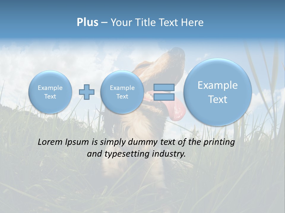 Lying View Field PowerPoint Template
