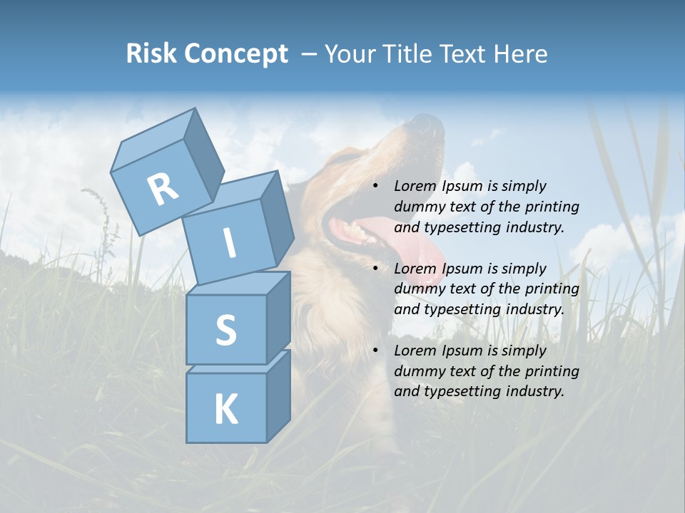 Lying View Field PowerPoint Template