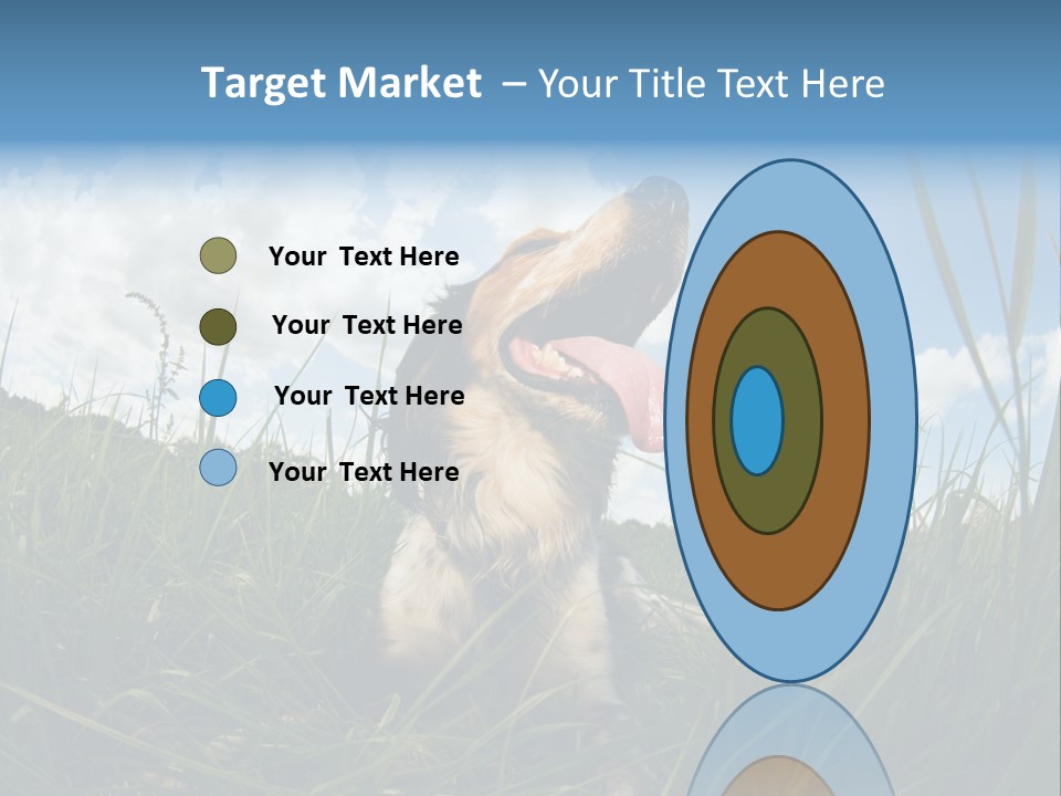 Lying View Field PowerPoint Template