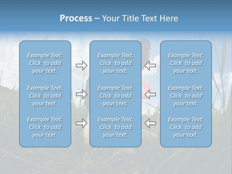 Lying View Field PowerPoint Template