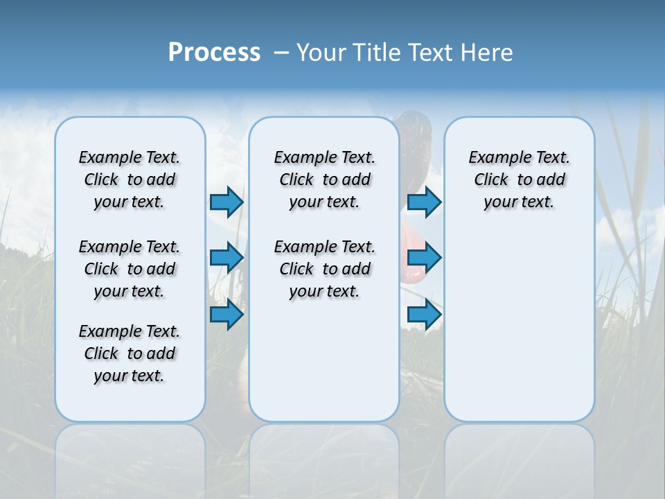 Lying View Field PowerPoint Template