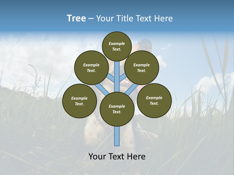 Lying View Field PowerPoint Template