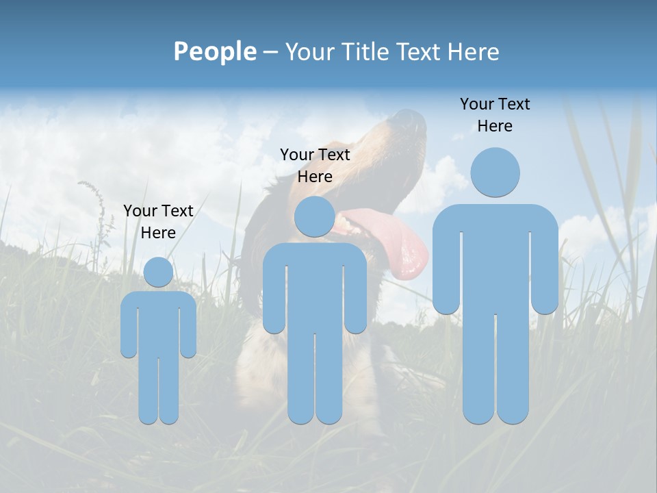 Lying View Field PowerPoint Template