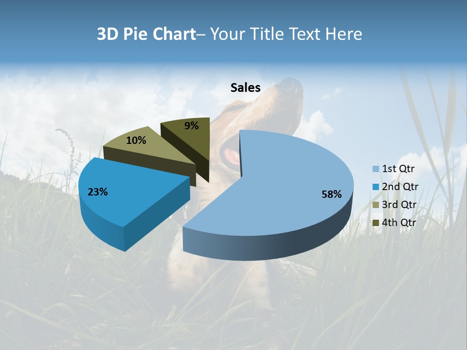 Lying View Field PowerPoint Template