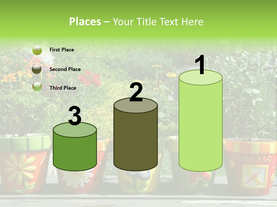 Daisy Outside Spring PowerPoint Template