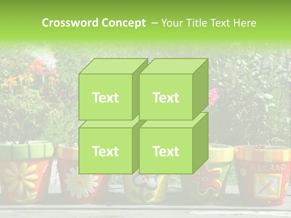 Daisy Outside Spring PowerPoint Template