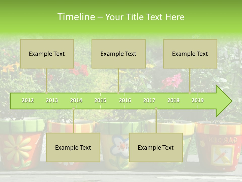 Daisy Outside Spring PowerPoint Template