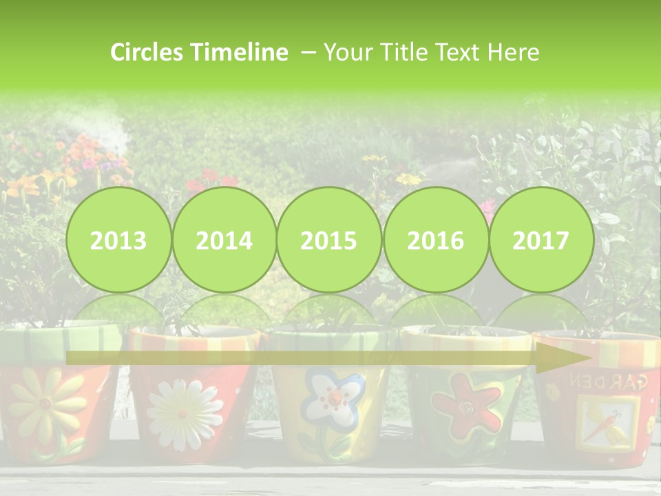 Daisy Outside Spring PowerPoint Template