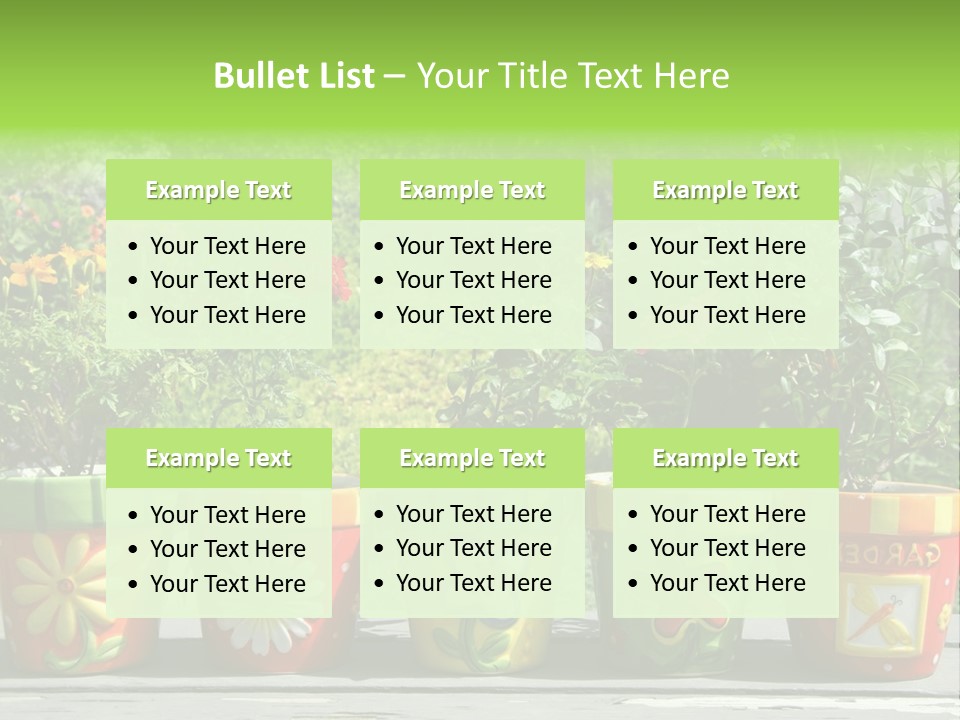 Daisy Outside Spring PowerPoint Template