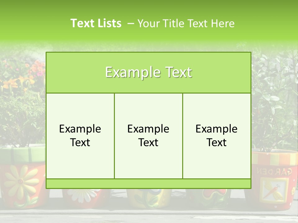 Daisy Outside Spring PowerPoint Template