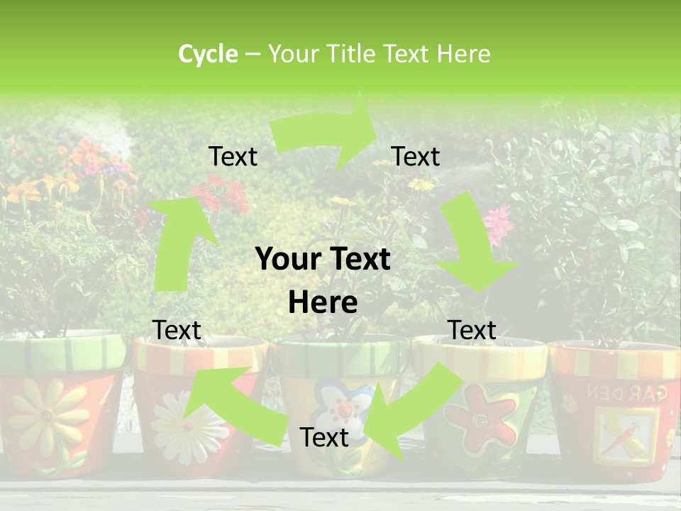 Daisy Outside Spring PowerPoint Template