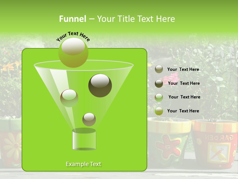 Daisy Outside Spring PowerPoint Template