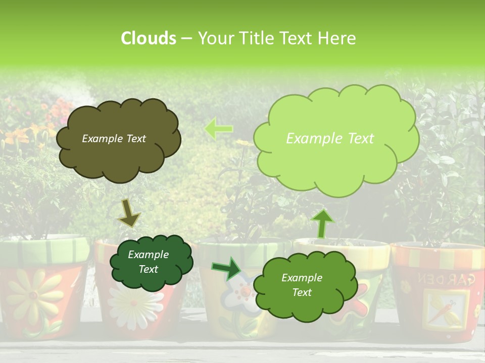 Daisy Outside Spring PowerPoint Template