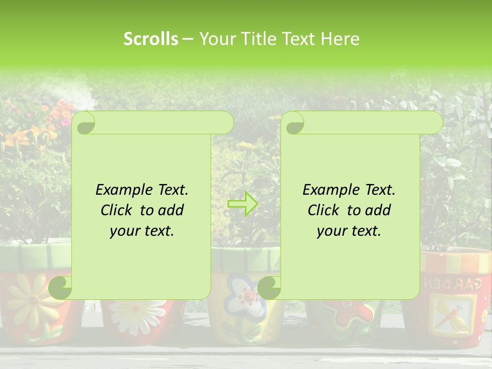 Daisy Outside Spring PowerPoint Template