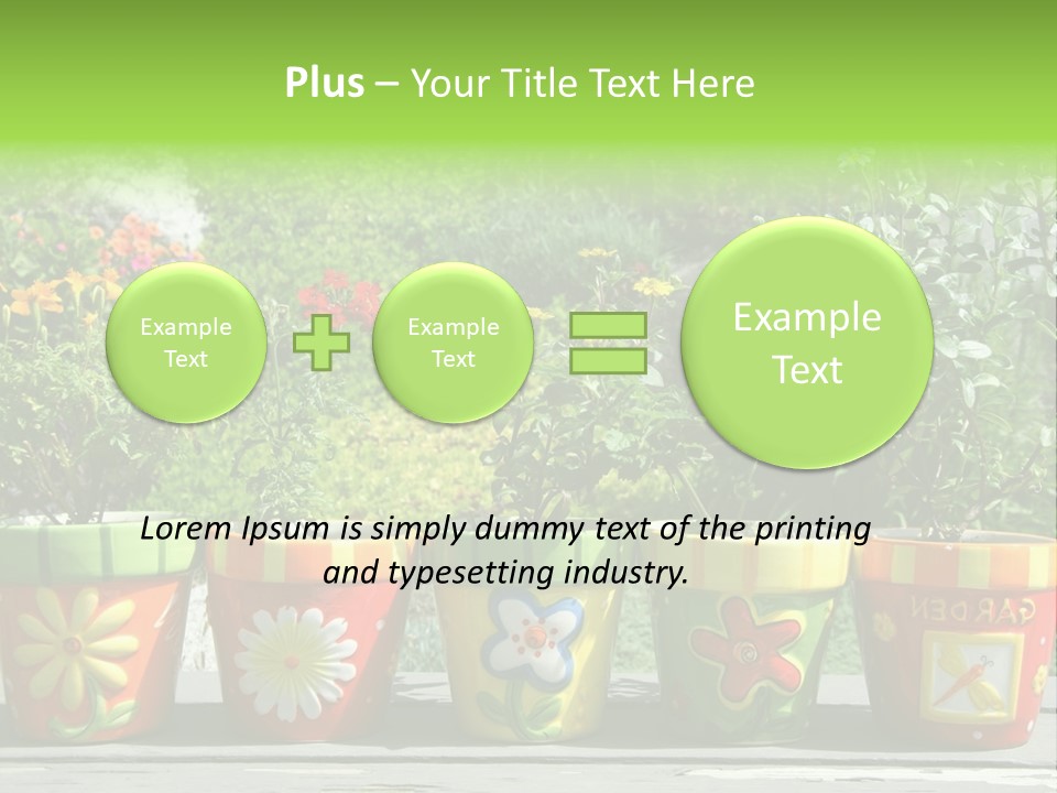 Daisy Outside Spring PowerPoint Template